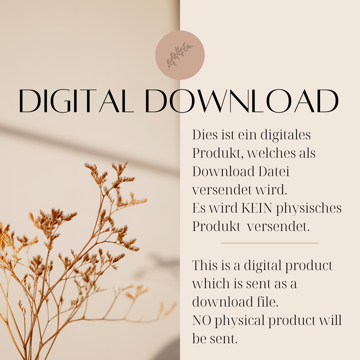 Digital Download - Info