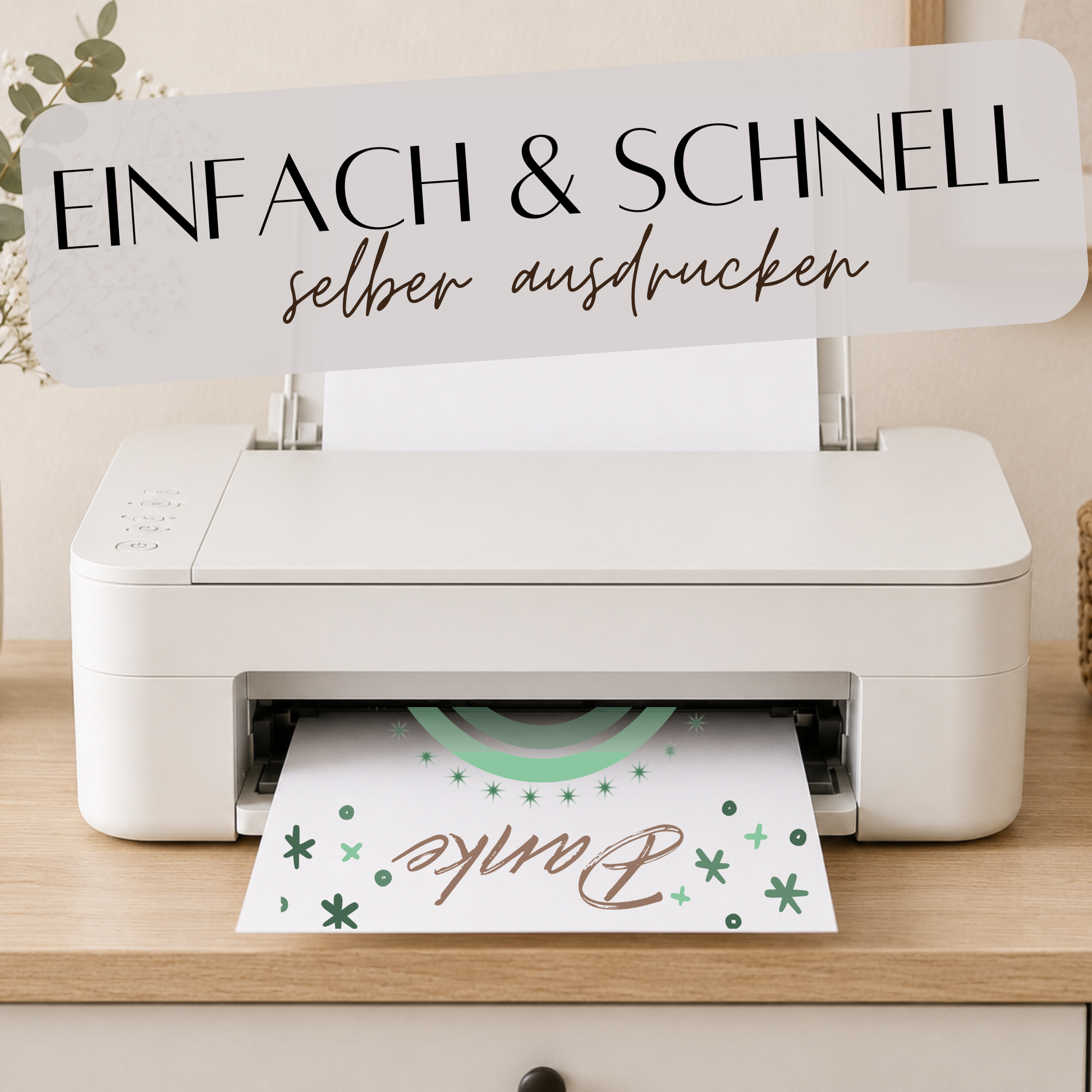 Abschied Erzieherin Poster als Digital Download mit grünem Regenbogen, Herzmotiv und Danke Spruch im Boho Stil für Kindergarten Abschied Geschenk DIN A4 Printable